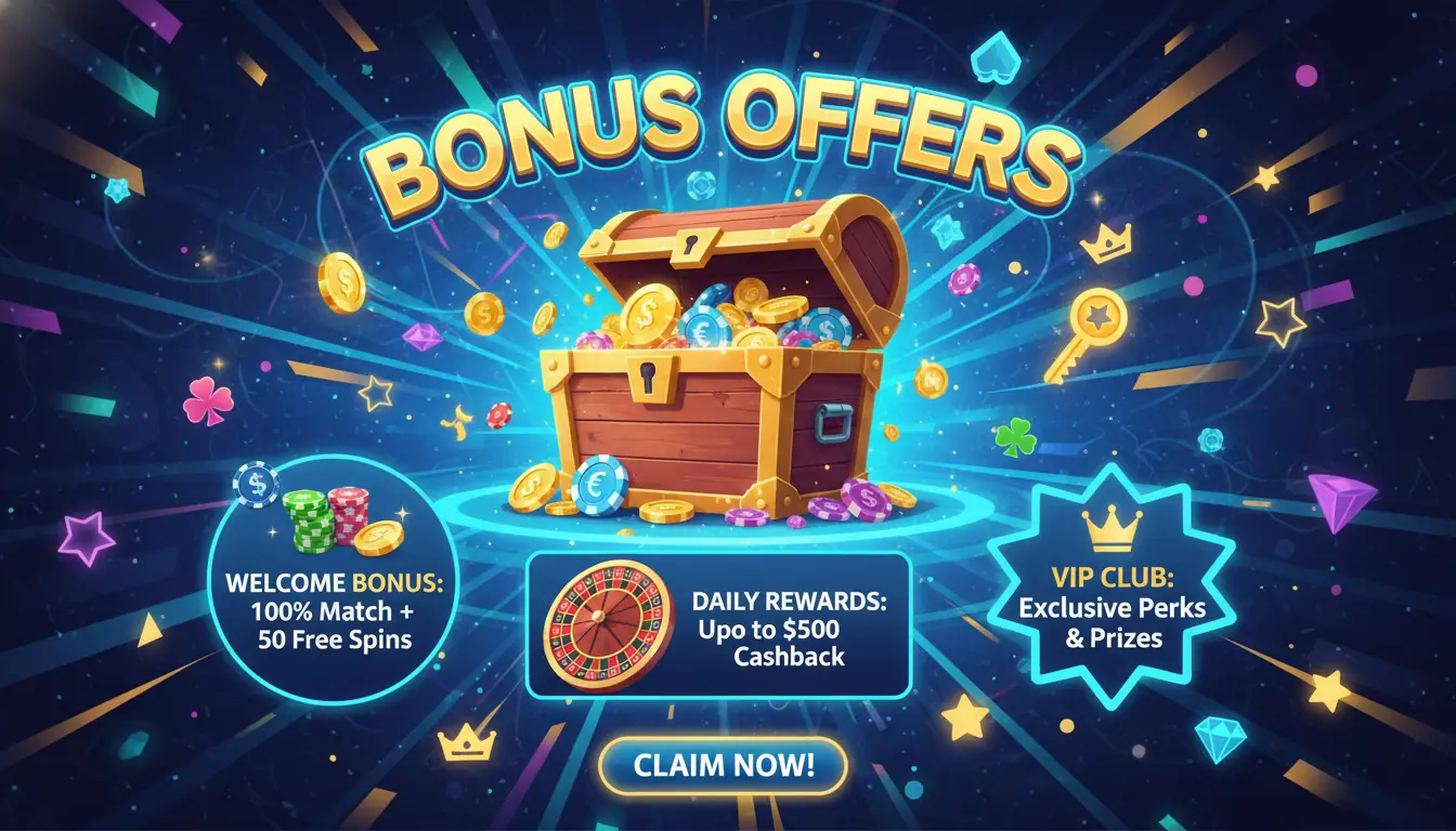 Bonus offers Total casino